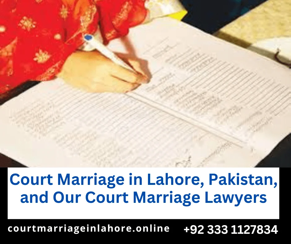 Court Marriage in Lahore