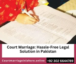 Marriage Registration Process Pakistan